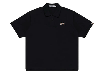 BAPE x Bored Ape Yacht Club Polo Shirt Black