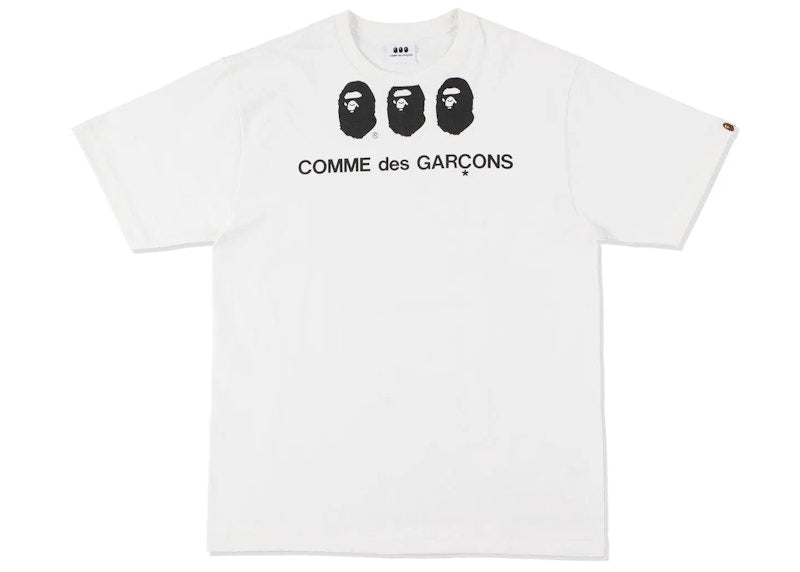 BAPE x CDG Osaka One Tee White