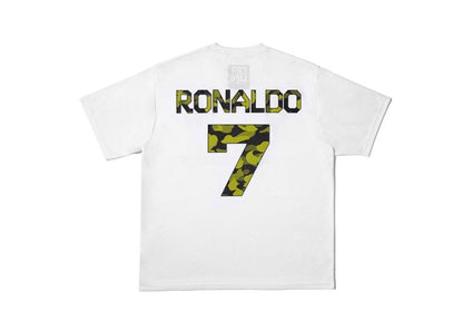 BAPE x CR7Life Ronaldo 7 T-shirt White
