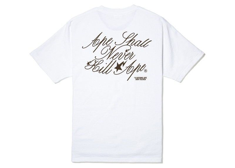 BAPE x Cactus Jack x Don Toliver II Tee White