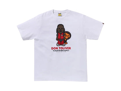 BAPE x Cactus Jack x Don Toliver Milo Tee White
