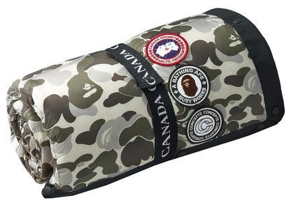 BAPE x Canada Goose x Concepts ABC Camo Down Blanket Gray