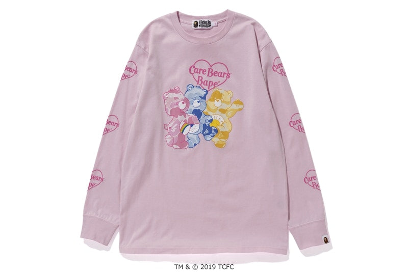 BAPE x Care Bears Friends L/S Tee (Ladies) Pink