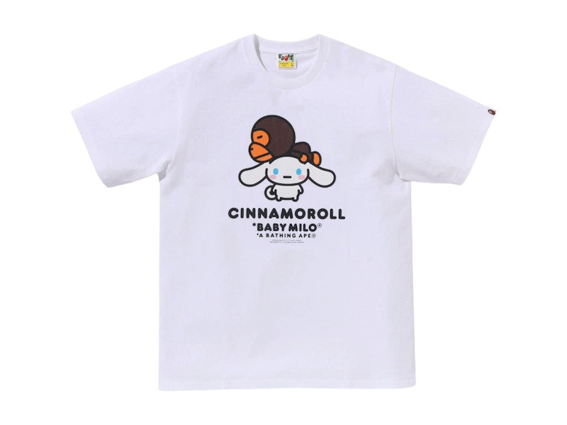 BAPE x Cinnamoroll Baby Milo Tee White