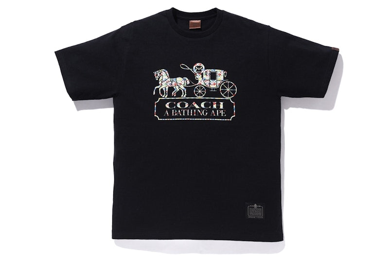 BAPE x Coach Milo Tee Black