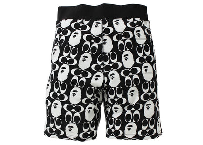 BAPE x Coach Sweat Shorts Black