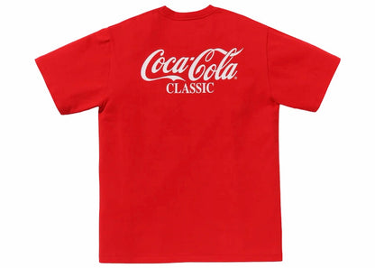 BAPE x Coca-Cola Ape Head Tee Red