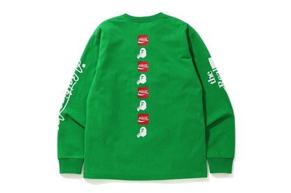 BAPE x Coca Cola L/S Tee Green