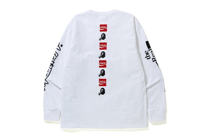 BAPE x Coca Cola L/S Tee White