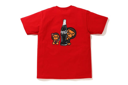 BAPE x Coca Cola Milo BMX Tee Red