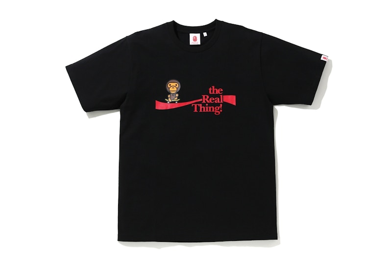BAPE x Coca Cola Milo Skateboarding Tee Black