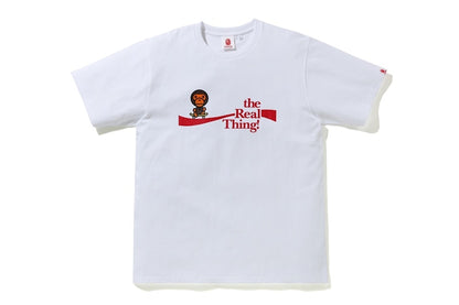 BAPE x Coca Cola Milo Skateboarding Tee White