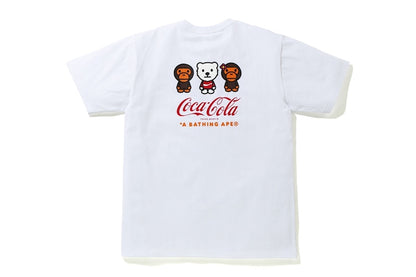 BAPE x Coca Cola Milo Sport Climbing Tee White