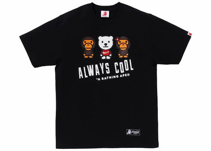 BAPE x Coca-Cola Milo Tee Black