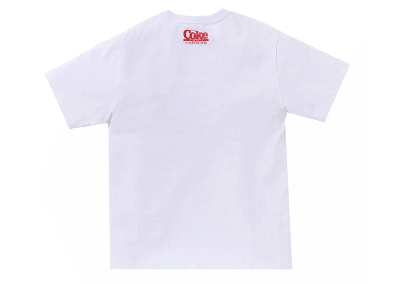 BAPE x Coca-Cola Milo Tee White