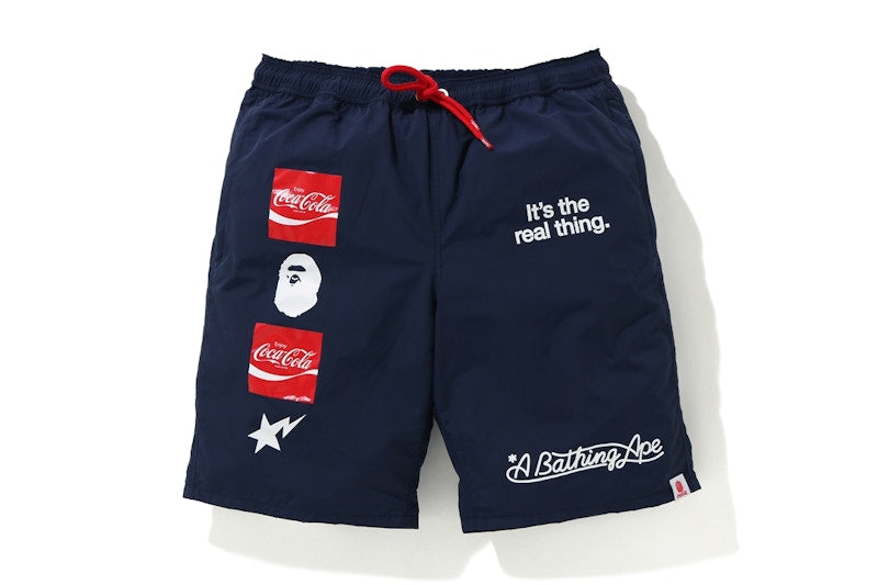 BAPE x Coca Cola Shorts Navy
