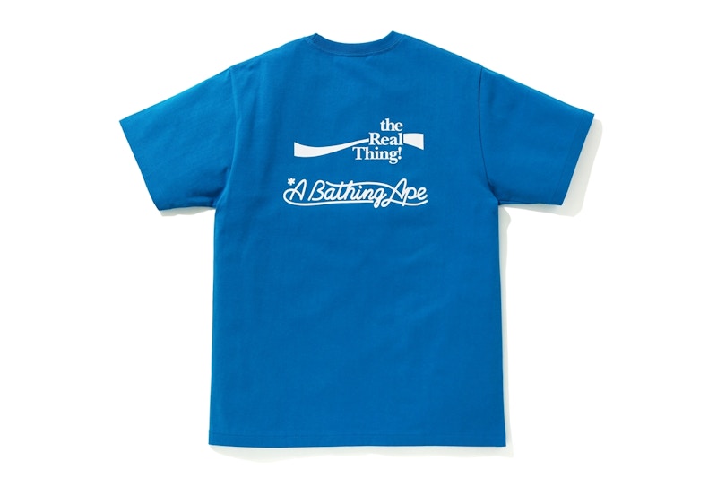 BAPE x Coca Cola Tee Blue