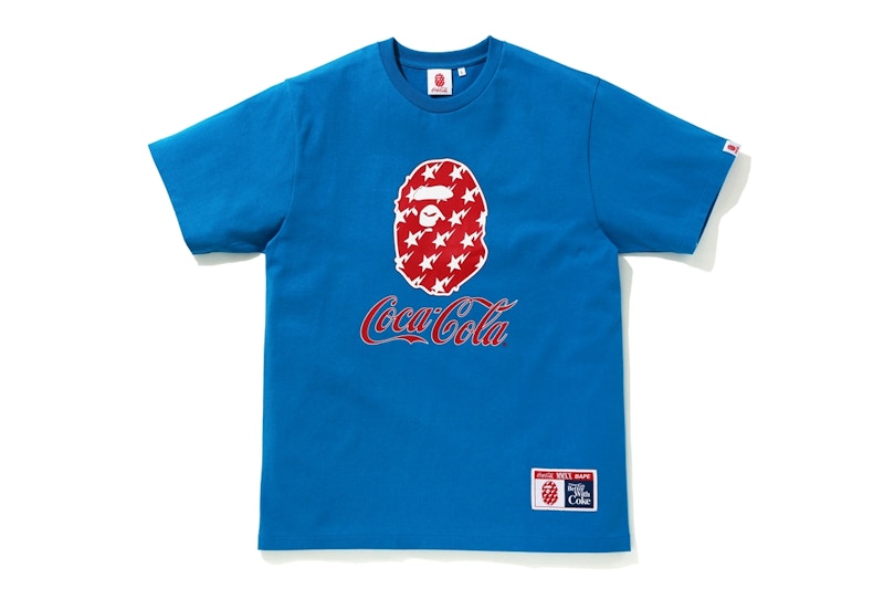 BAPE x Coca Cola Tee Blue