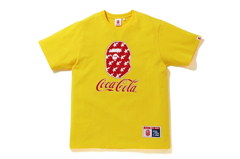 BAPE x Coca Cola Tee Yellow