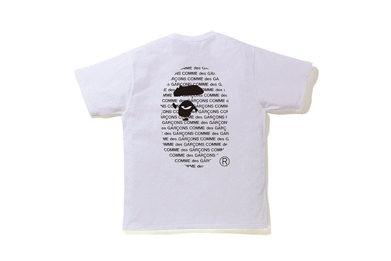 BAPE x Comme des Garcons #2 Tee White