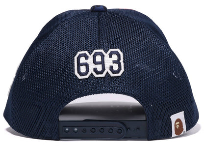 BAPE x Comme des Garcons Osaka Mesh Cap Navy