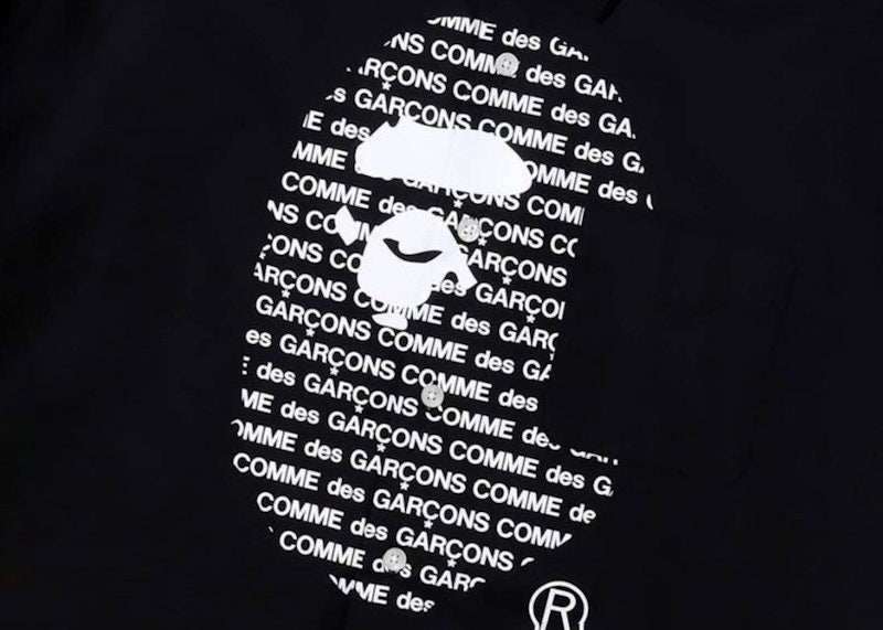 BAPE x Comme des Garcons Osaka Shirt Black