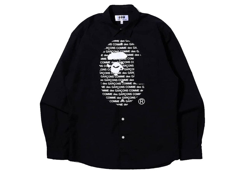 BAPE x Comme des Garcons Osaka Shirt Black