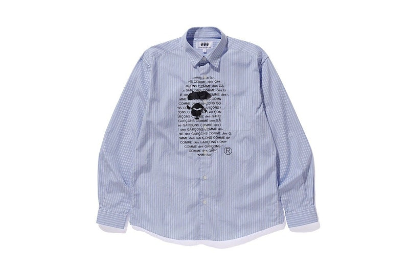 BAPE x Comme des Garcons Shirt Blue/Black