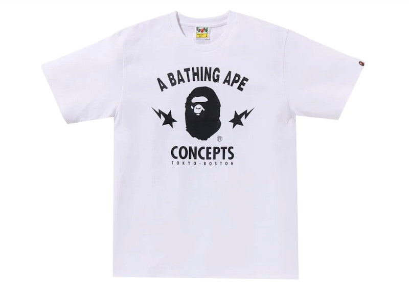 BAPE x Concepts Tee White