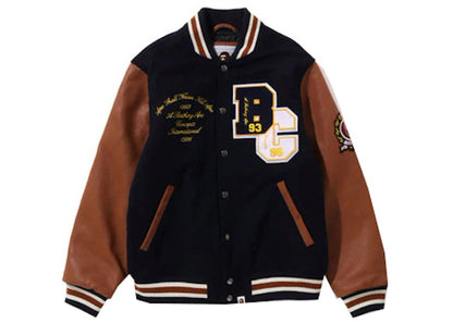 BAPE x Concepts Varsity Jacket Navy