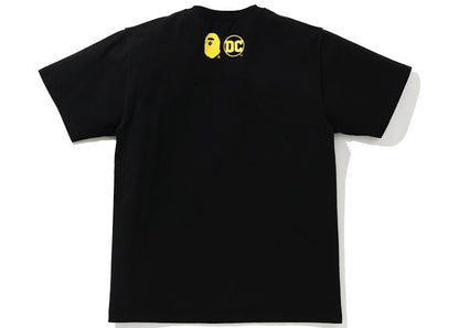 BAPE x DC Baby Milo Batman College Tee Black