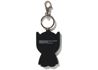 BAPE x DC Baby Milo Batman Silicon Keychain Black