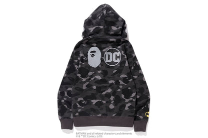 BAPE x DC Batman Color Camo Full Zip Hoodie #1 Black