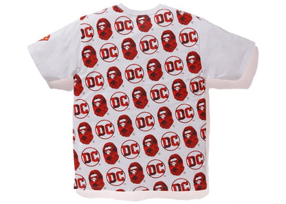 BAPE x DC Tee White/Red