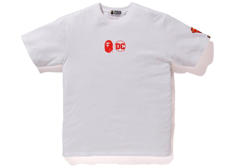BAPE x DC Tee White/Red