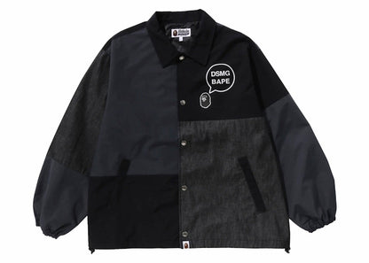 BAPE x DSM Coach Jacket Black