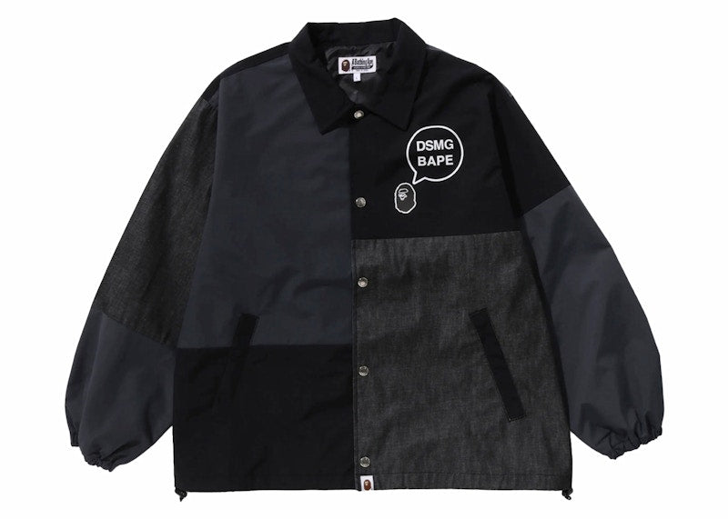 BAPE x DSM Coach Jacket Black