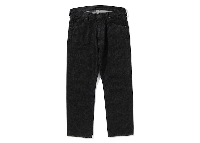 BAPE x DSM Denim Pants Black