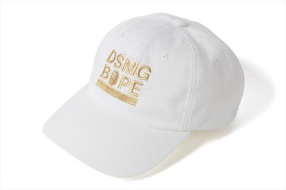 BAPE x DSMG Cap White