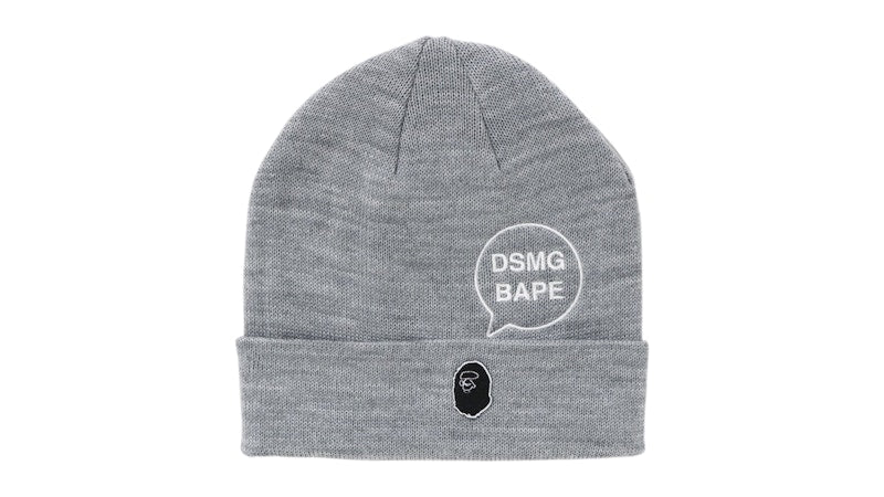 BAPE x DSMG Knit Cap Gray