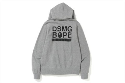 BAPE x DSMG Pullover Hoodie Gray