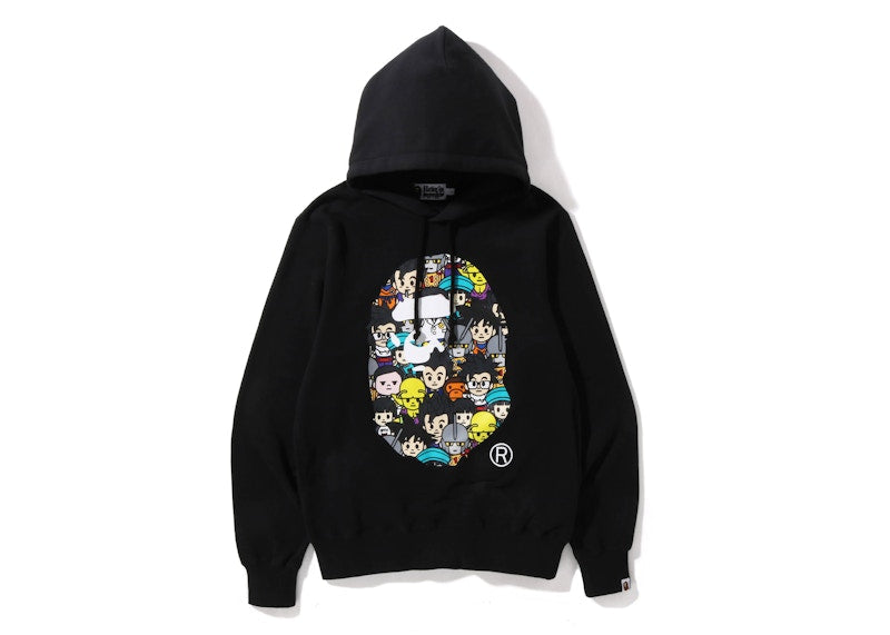 BAPE x Dragon Ball Super Ape Head Japan Exclusive Pullover Hoodie Black
