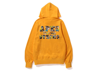 BAPE x Dragon Ball Super Ape Head Japan Exclusive Pullover Hoodie Orange