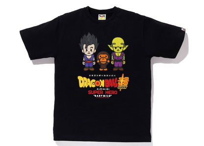 BAPE x Dragon Ball Super Son Gohan & Piccolo Baby Milo Japan Exclusive Tee Black