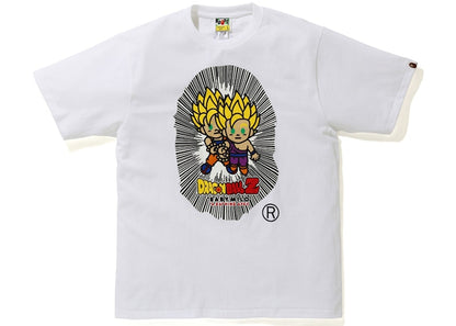 BAPE x Dragon Ball Z Baby Milo Big Ape Head Tee White