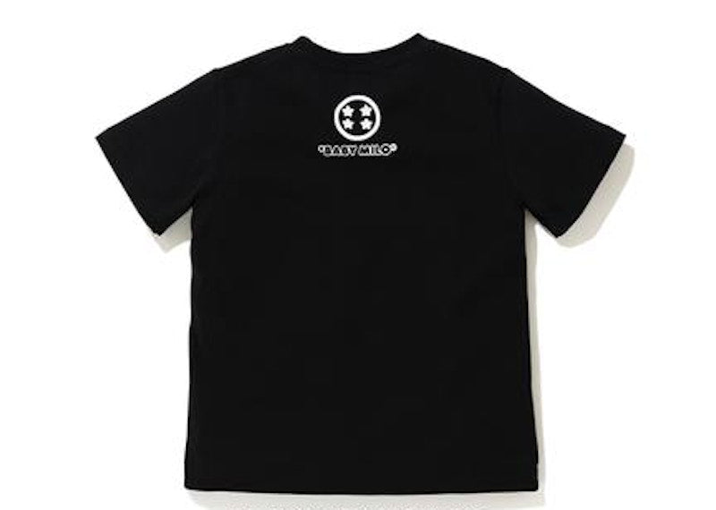 BAPE x Dragon Ball Z Baby Milo Son Gohan And Cell Kids Tee Black