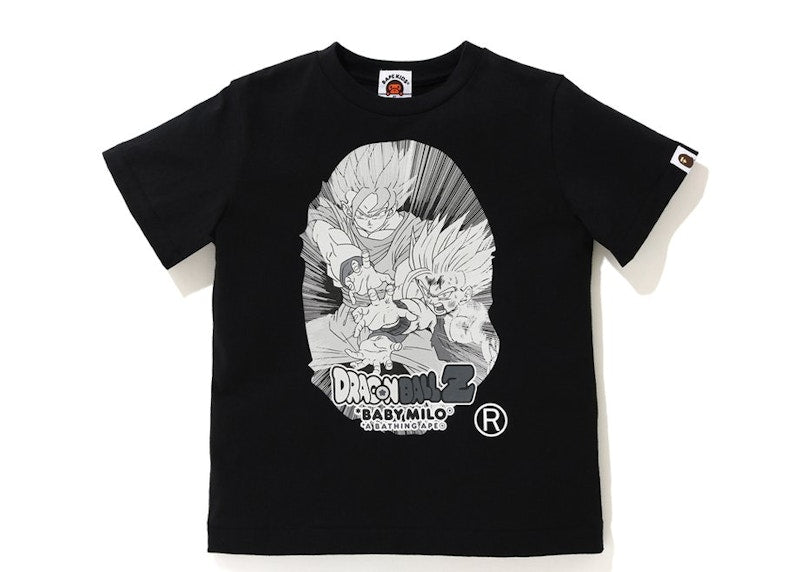 BAPE x Dragon Ball Z Big Ape Head Kids Tee Black