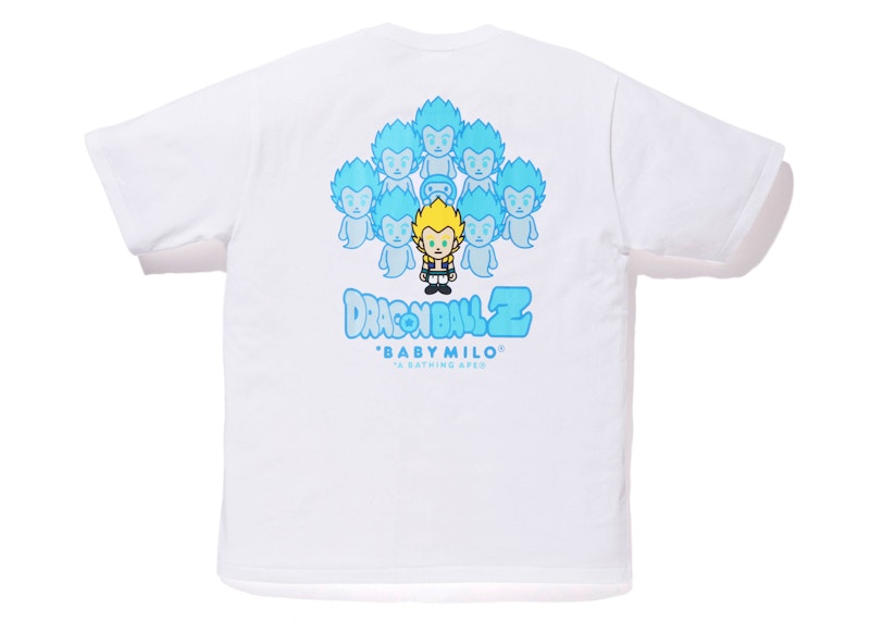 BAPE x Dragon Ball Z Gotenks Baby Milo Tee White