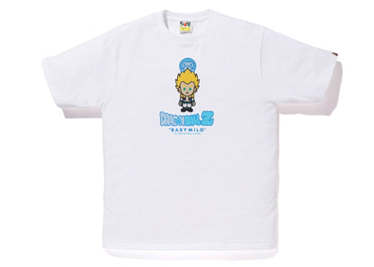 BAPE x Dragon Ball Z Gotenks Baby Milo Tee White