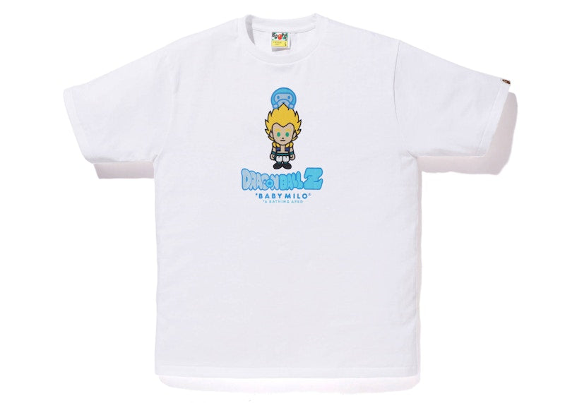 BAPE x Dragon Ball Z Gotenks Baby Milo Tee White